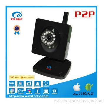 IR-CUT Two-way audio Wifi Megapixel UPNP Indoor IP Camera